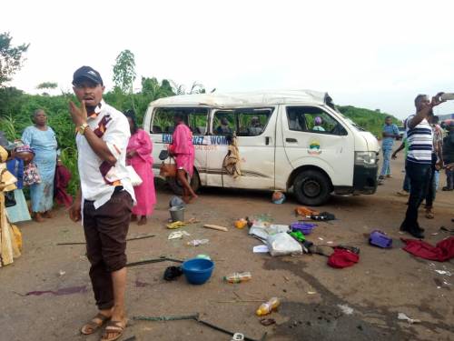 10 Wedding Guests Killed In Ekiti Road Crash